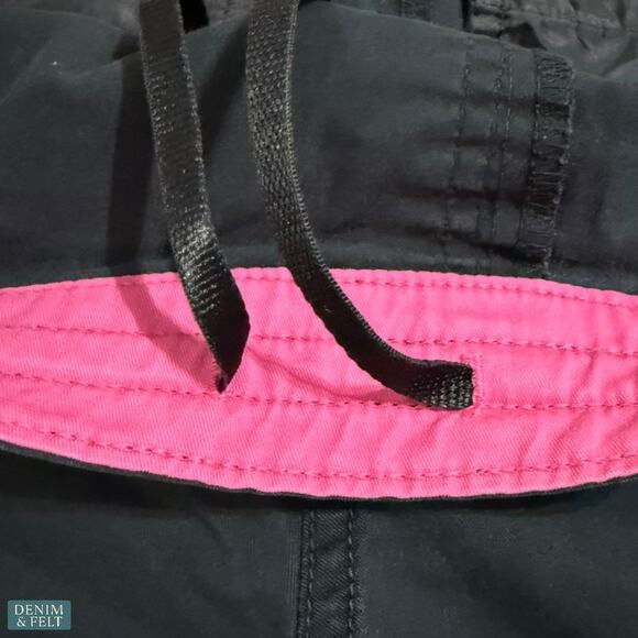 Beyond Scrubs Black & Pink Zip V-Neck Top + Drawstring Pants Set PXL/XXL - Picture 13 of 16